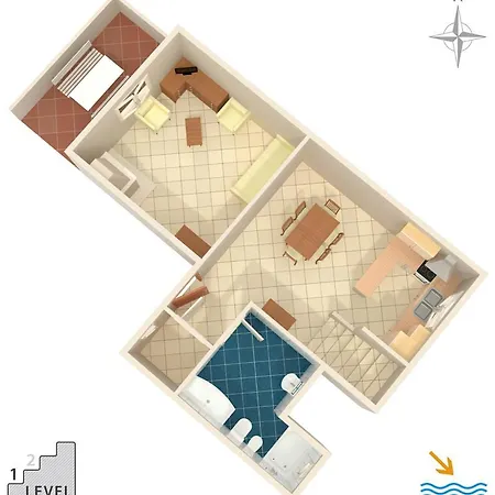 Family-friendly With Swimming Pool Krnica, Marcana - 7357 * קרניצה